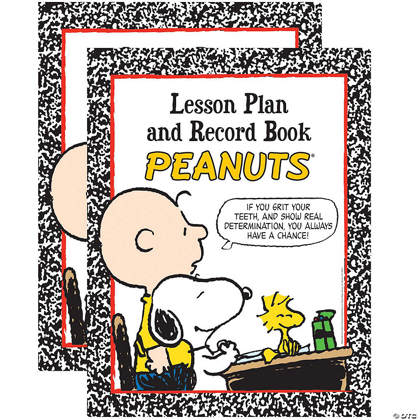Eureka Peanuts Lesson Plan & Record Book, Pack of 2 Image