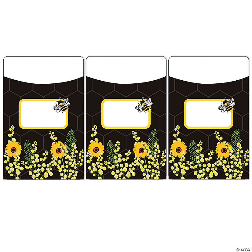 Eureka The Hive Library Pockets, 35 Per Pack, 3 Packs Image