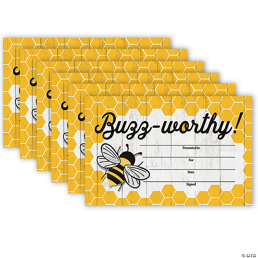 Eureka The Hive Recognition Awards, 36 Per Pack, 6 Packs Image