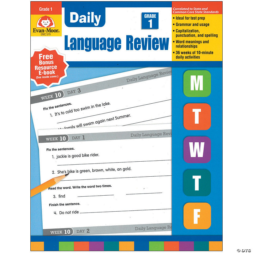 Evan-Moor Daily Language Review Gr 1 Image