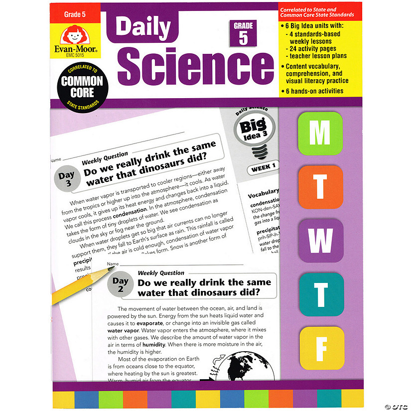 Evan-Moor Daily Science Book, Grade 5 Image
