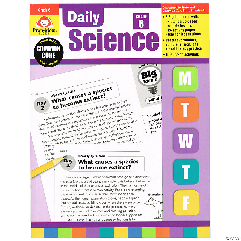Evan-Moor Daily Science Book, Grade 6+ Image