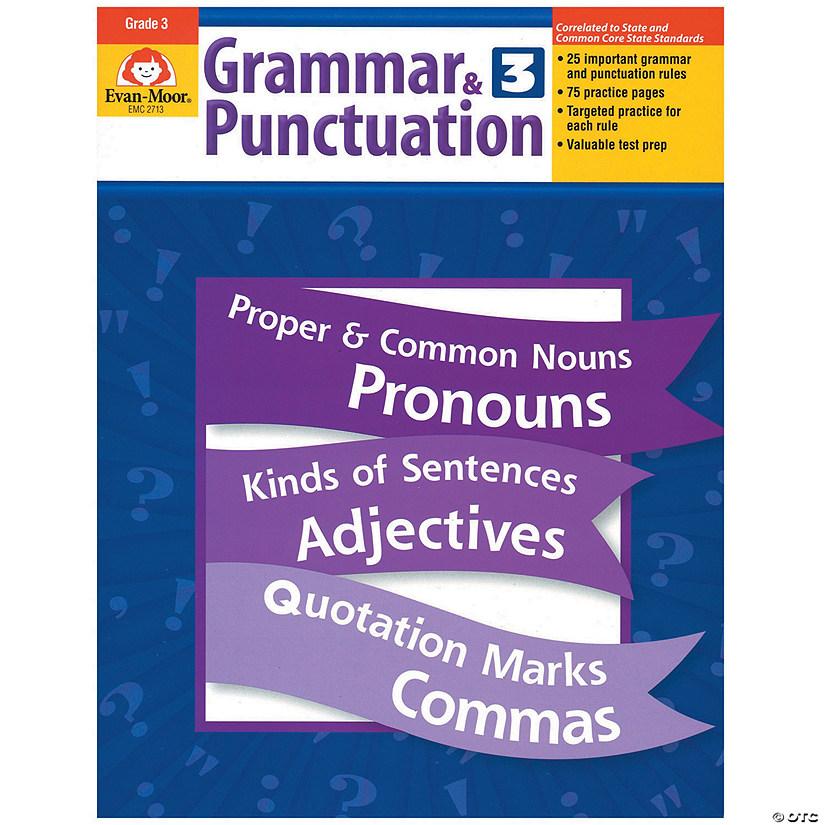 Evan-Moor Grammar &amp; Punctuation Gr 3 Image