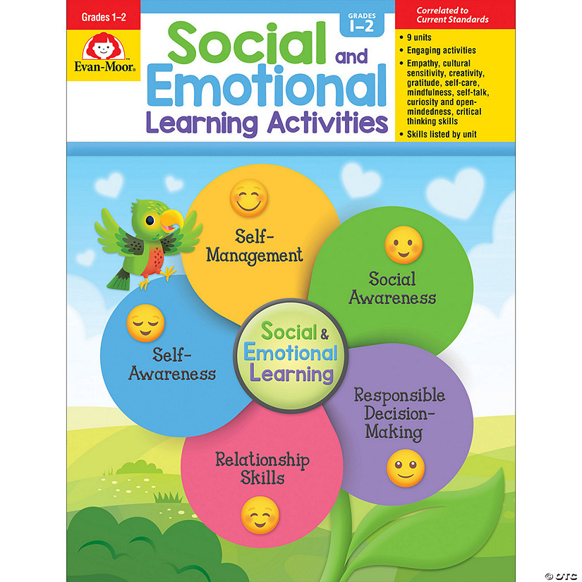 Evan-Moor Social and Emotional Learning Activities, Grades 1-2 Image