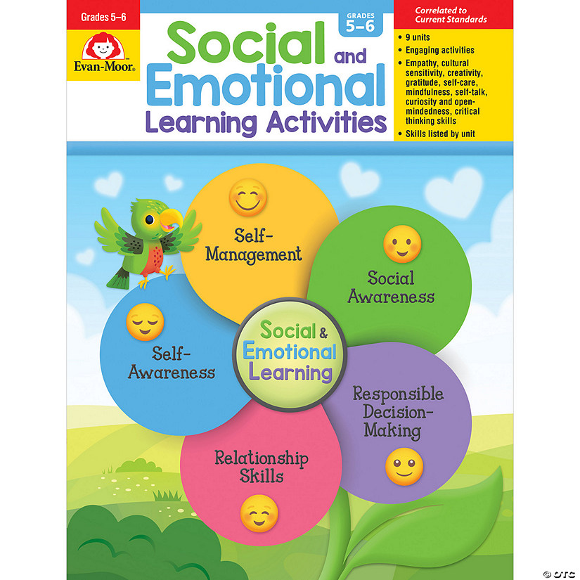 Evan-Moor Social and Emotional Learning Activities, Grades 5-6 Image