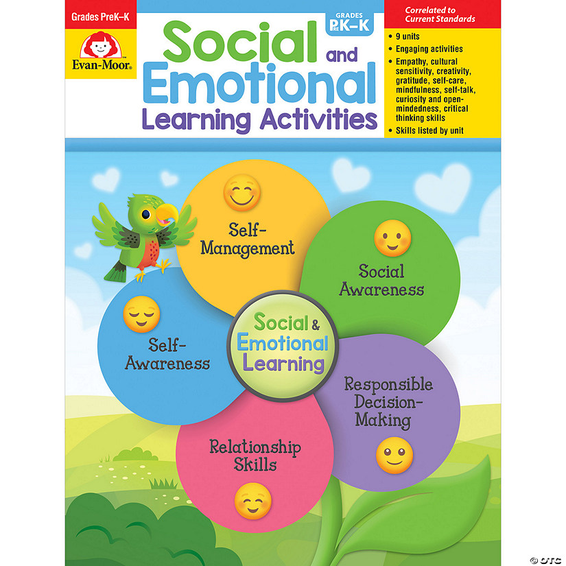 Evan-Moor Social and Emotional Learning Activities, Grades PreK-K Image