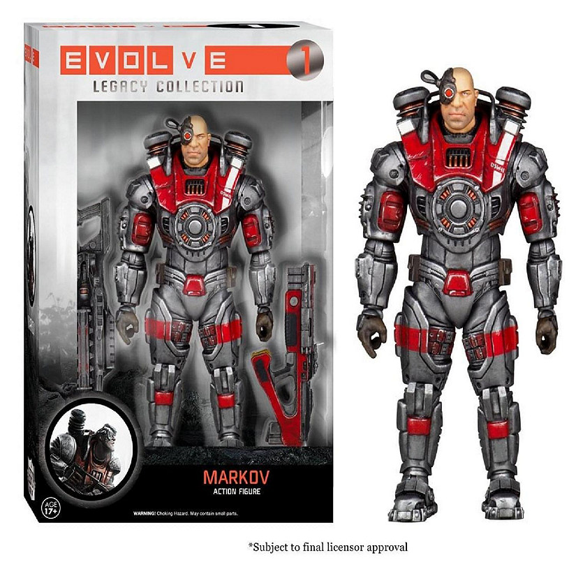 Evolve Funko Legacy 6" Action Figure Markov Image