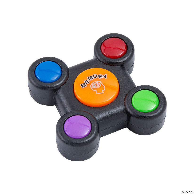 Exciting Electronic Memory Game with Light Up Buttons - 1 Pc. Image