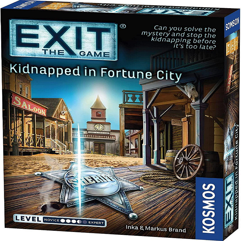 Exit Kidnapped in Fortune City Escape Room Board Game Thames & Kosmos