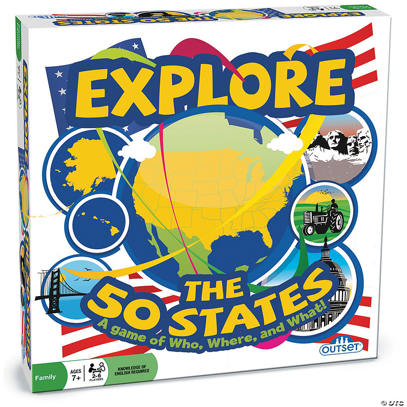 Explore the 50 States Trivia Game Image