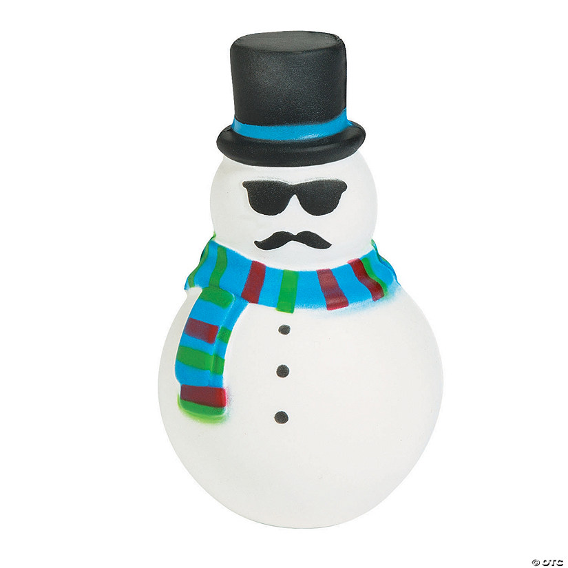 Expressions<sup>&#174;</sup> Christmas Snowman Scented Slow-Rise Squishy Image