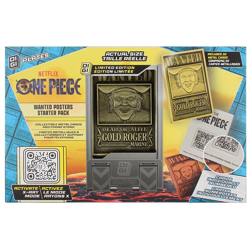 Exquisite Gaming: Digiplate Starter Pack - One Piece: Wanted Posters Image
