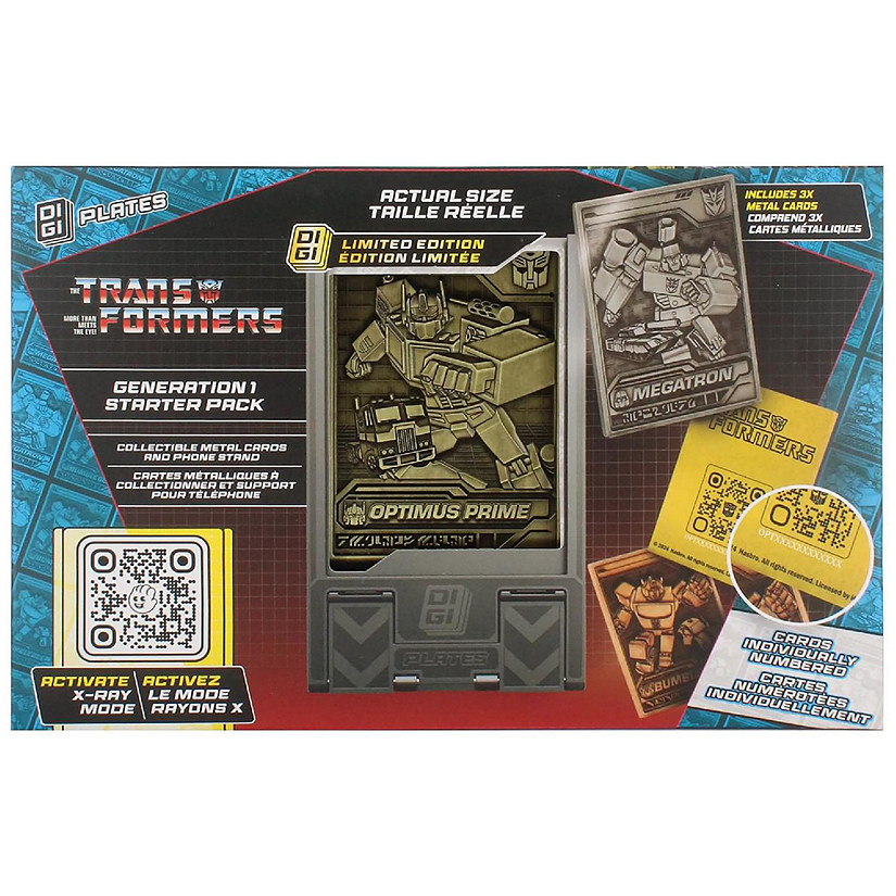 Exquisite Gaming: Digiplate Starter Pack - Transformers: Generation 1 - 3 Image