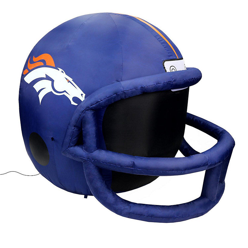 Fabrique NFL DENVER BRONCOS Team Inflatable Helmet   4 ft., Blue Image
