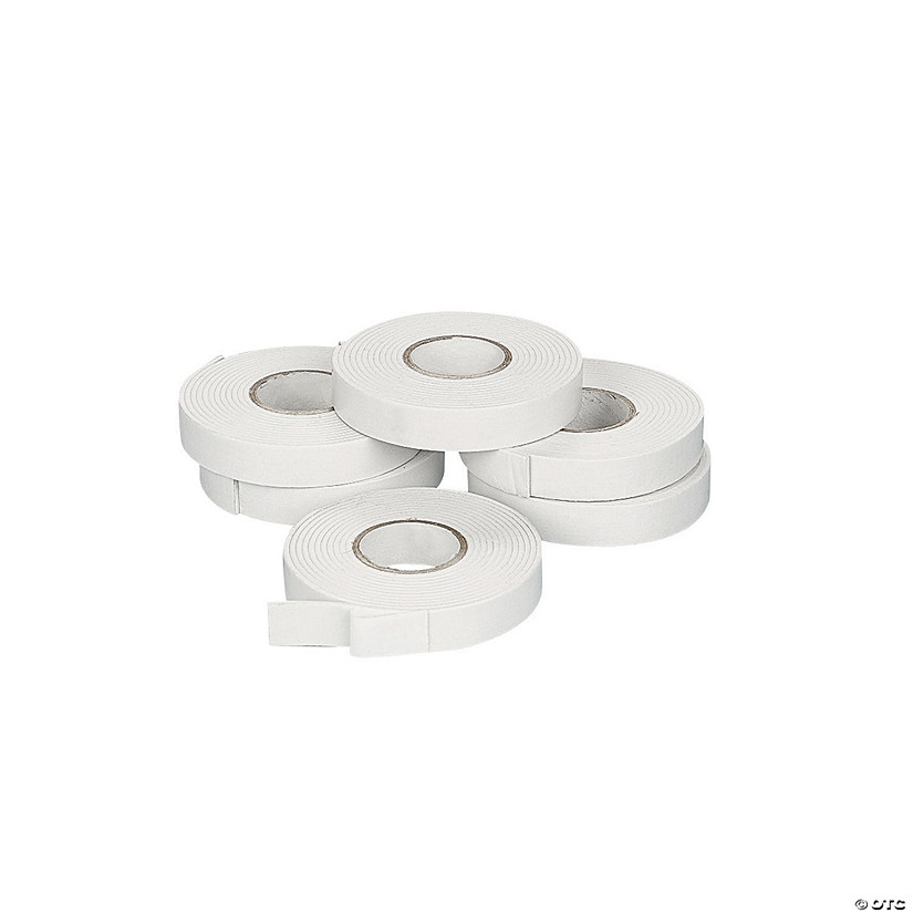 Fabulous Foam DoubleSided Tape 6 Rolls Oriental Trading