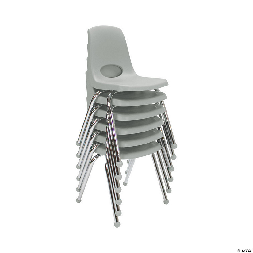 Factory Direct Partners 16 In Stack Chair With Ball Glides, 6-Pack Image