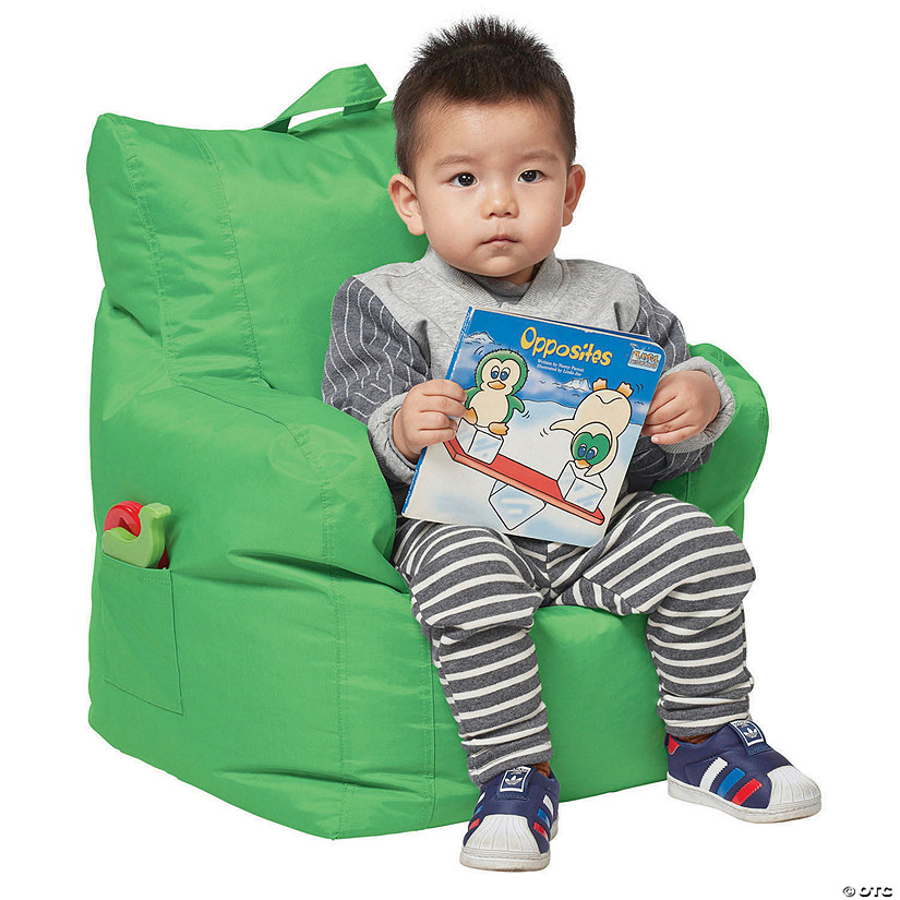 Factory Direct Partners Cali Little Bear Bean Bag Chair - Grassy Green Image