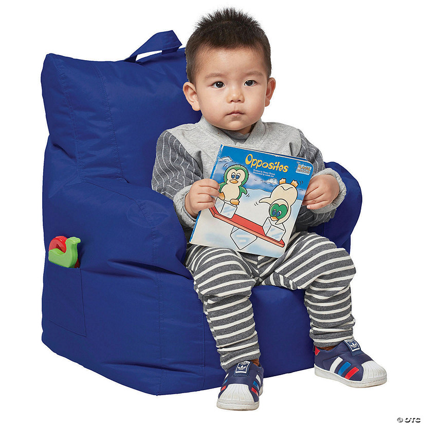 Factory Direct Partners Cali Little Bear Bean Bag Chair - Navy Image