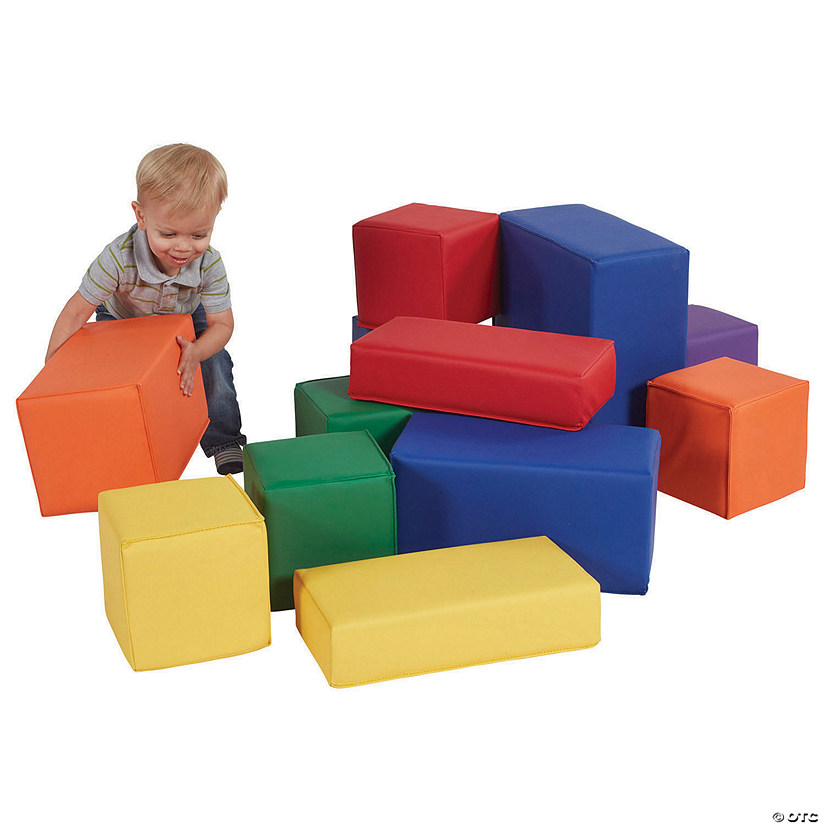 Factory Direct Partners SoftScape Big Block Set, 12-Piece - Assorted Image