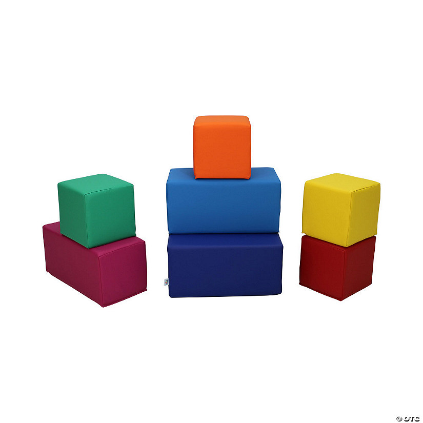 Factory Direct Partners Softscape Block Set, 7-Piece - Multicolor Image