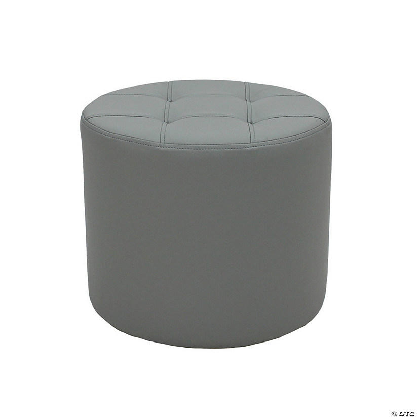 Factory Direct Partners Tufted Round Ottoman Image