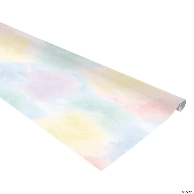 Fadeless Bulletin Board Paper - Watercolor, 48" x 12', Pack of 4 Image