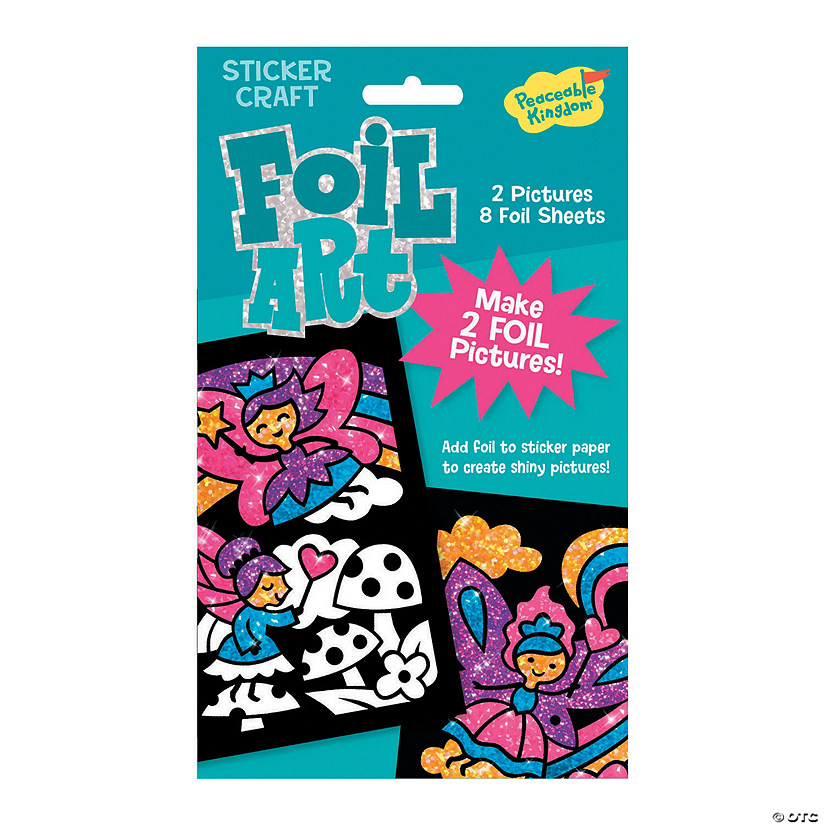 Fairies Foil Art Sticker Pack Image
