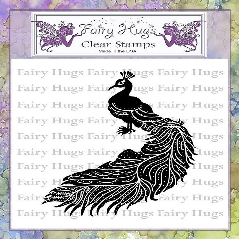 Fairy Hugs Stamps  Peacock Image