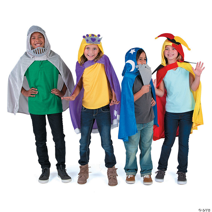 Fairy Tale Hooded Cape Costumes - 4 Pc. Image