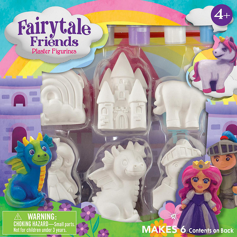 Fairytale Friends - Plaster Figurine Paint Set Image