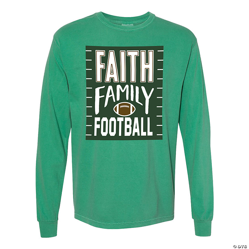 Faith, Family & Football Adult&#8217;s T-Shirt Image