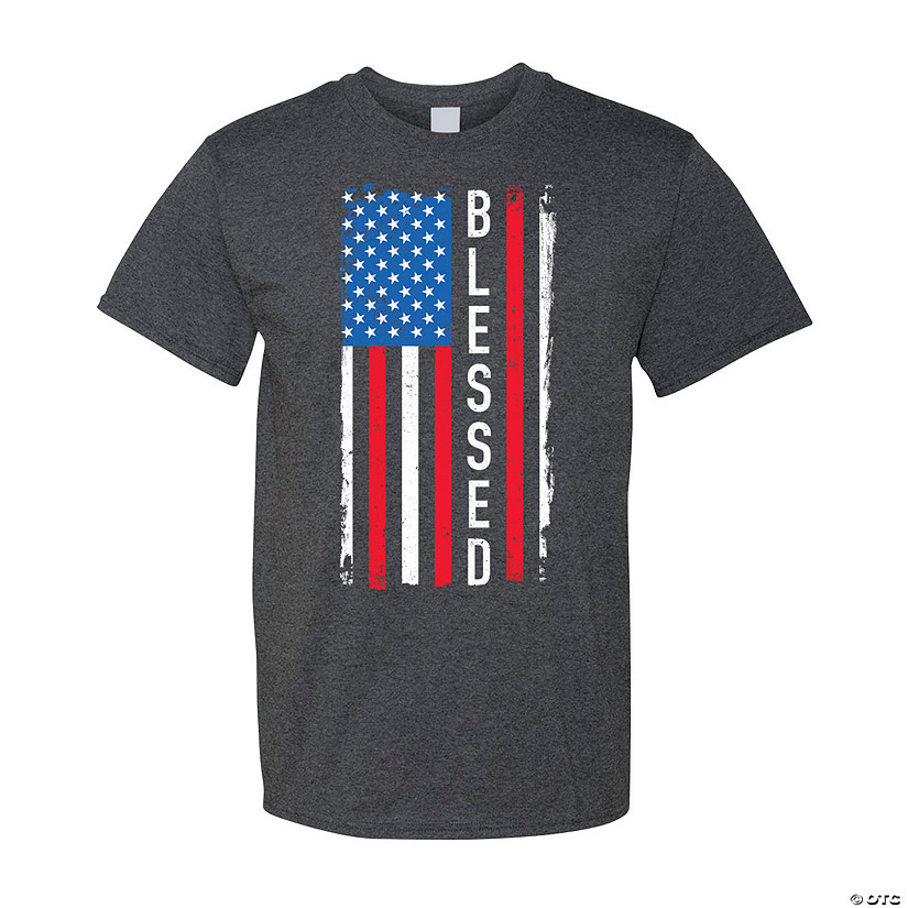 Faith Flag Adult&#8217;s T-Shirt Image
