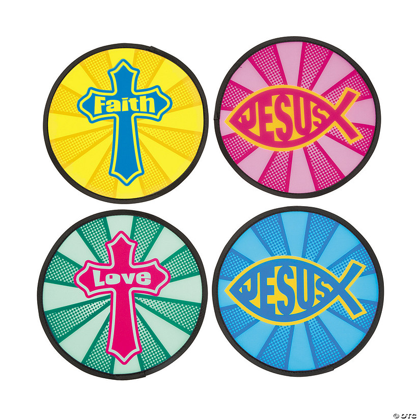 Faith Flying Discs - 12 Pc. Image