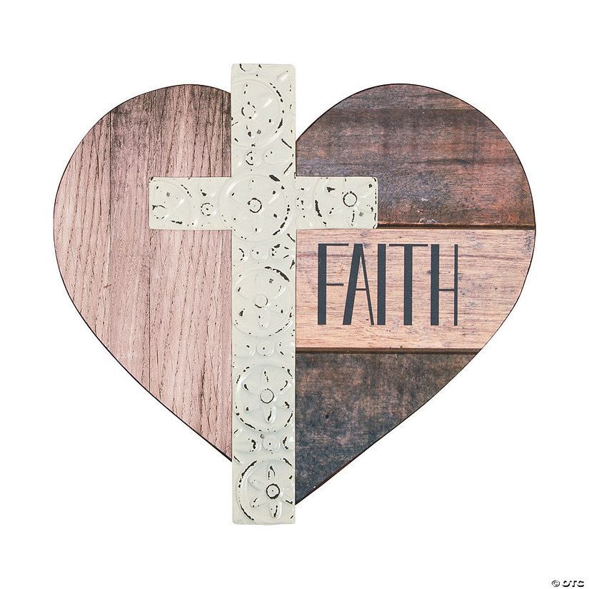 Faith Heart Sign Oriental Trading