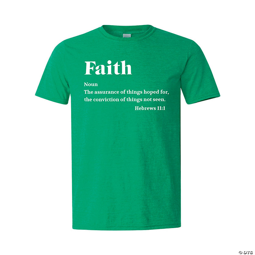 Faith (Noun) Adult&#8217;s T-Shirt Image