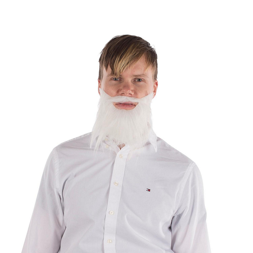 Fake Beard - White Image