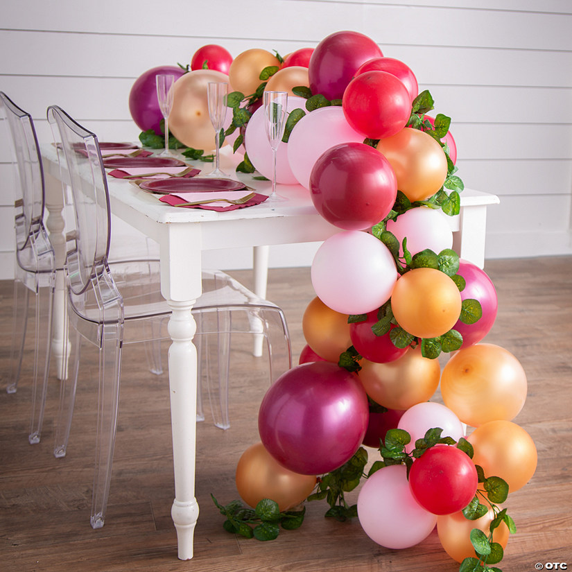 Fall Balloon Table Runner Kit - 170 Pc. Image