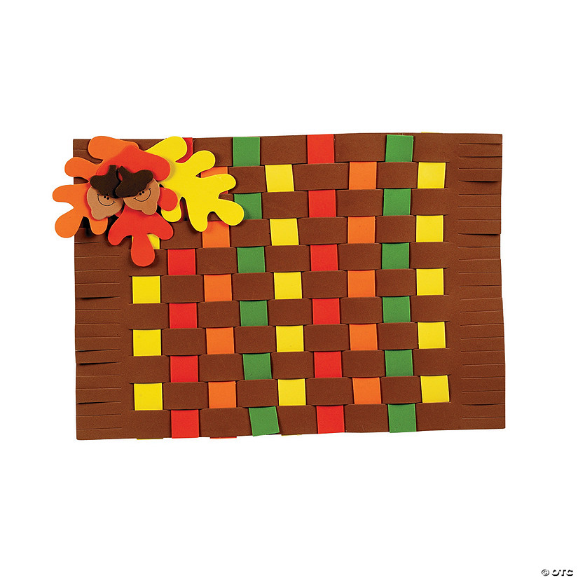 Fall Colors Weaving Placemat Craft Kit Oriental Trading