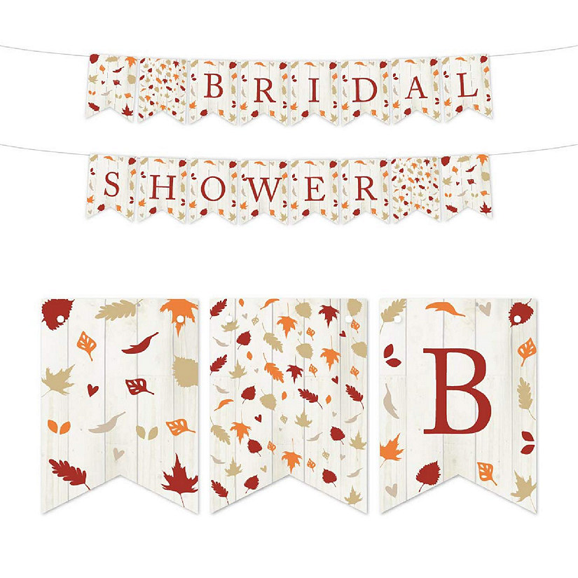 Fall Leaves Bridal Shower 5ft Image