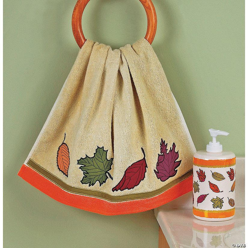 Fall Leaves Hand Towel Discontinued