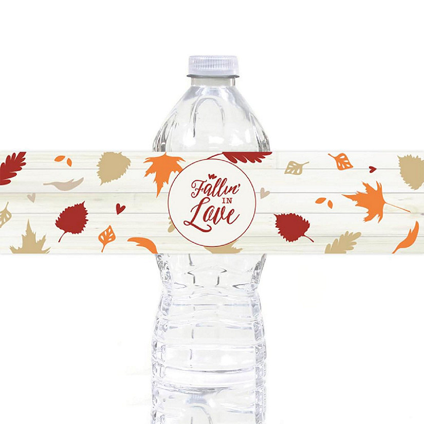 Fall Leaves Labels 20pk 2.5x8.5in Image