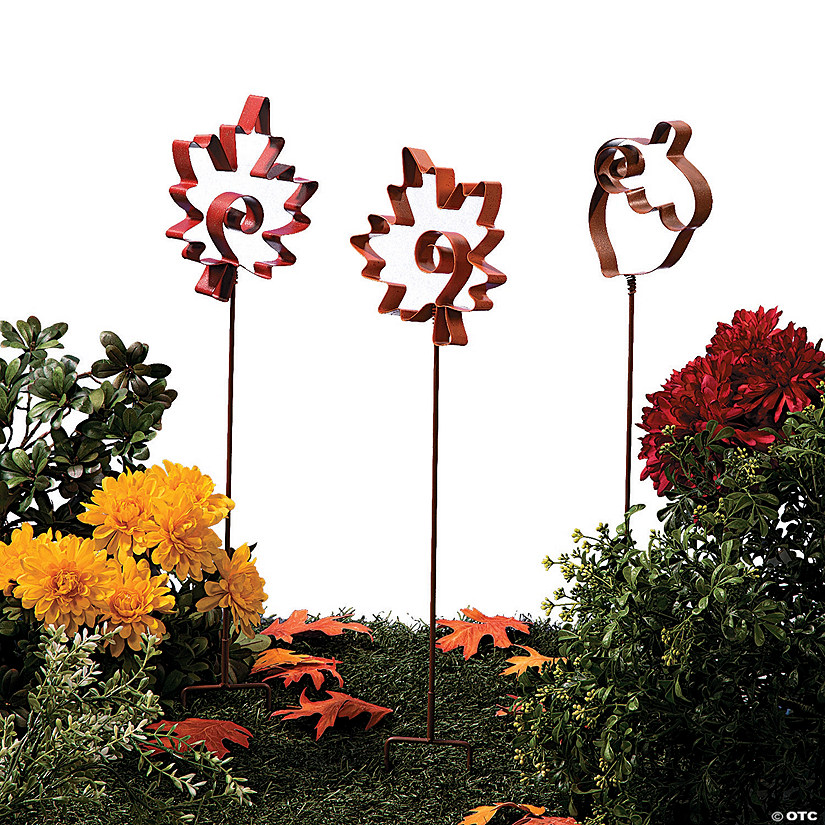 Fall Swirl Yard Stakes Discontinued