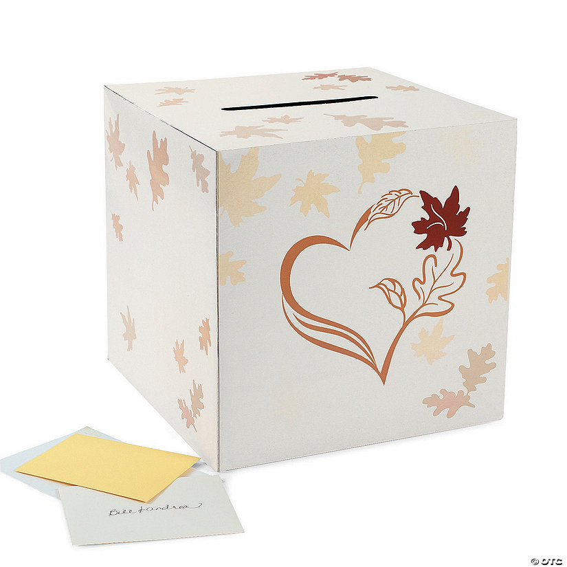 Fall Wedding Card Holder Discontinued