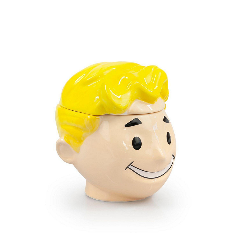 Fallout Collectibles Smiling Vault Boy Cookie Jar  Fallout 3D Ceramic Jar Image