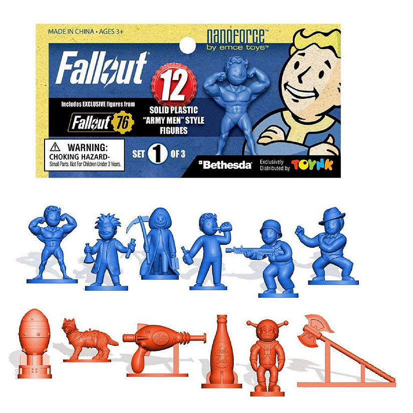 Fallout Nanoforce Series 1 Army Builder Figure Collection - Bagged Set 1 Image