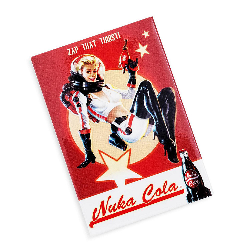 Fallout Nuka-Cola "Zap That Thirst" Magnet Image