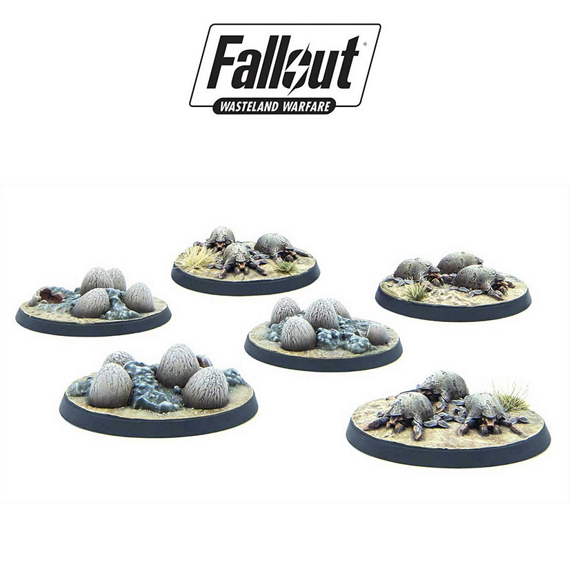 Fallout - Wasteland Warfare - Mirelurk Hatchlings + Eggs Image