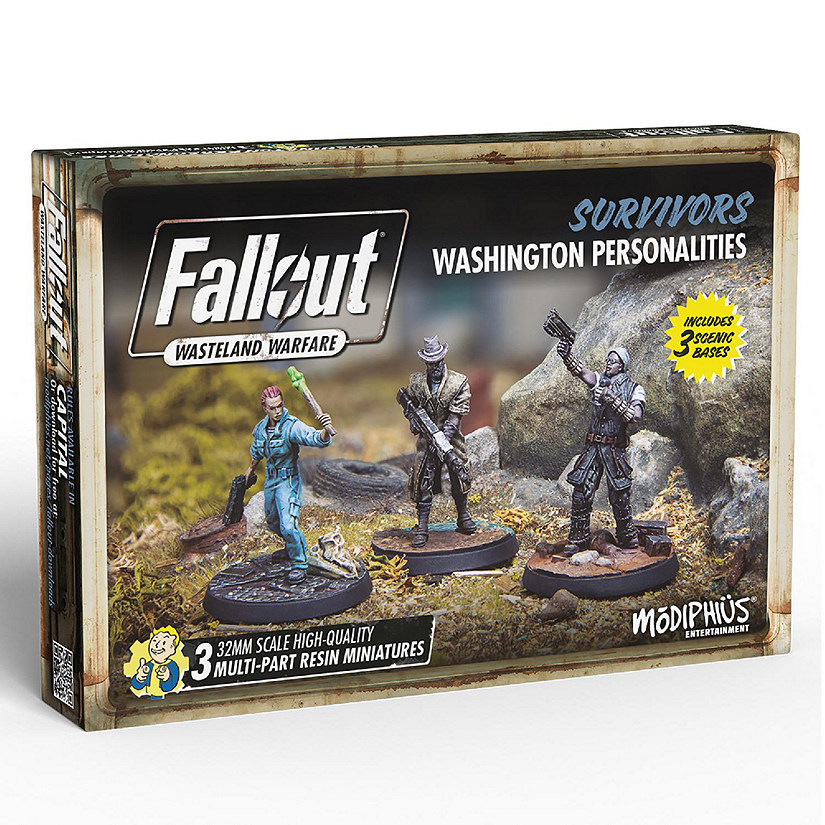 Fallout: Wasteland Warfare - Survivors: Washington Personalities main image 1