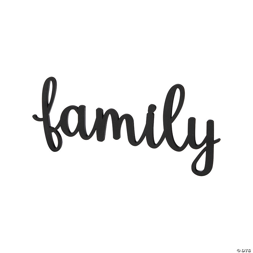 Family Decorative Place Settings - 6 Pc. Image