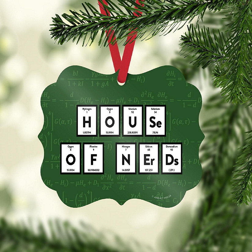Fancy Frame Metal Ornament House Nerds Image